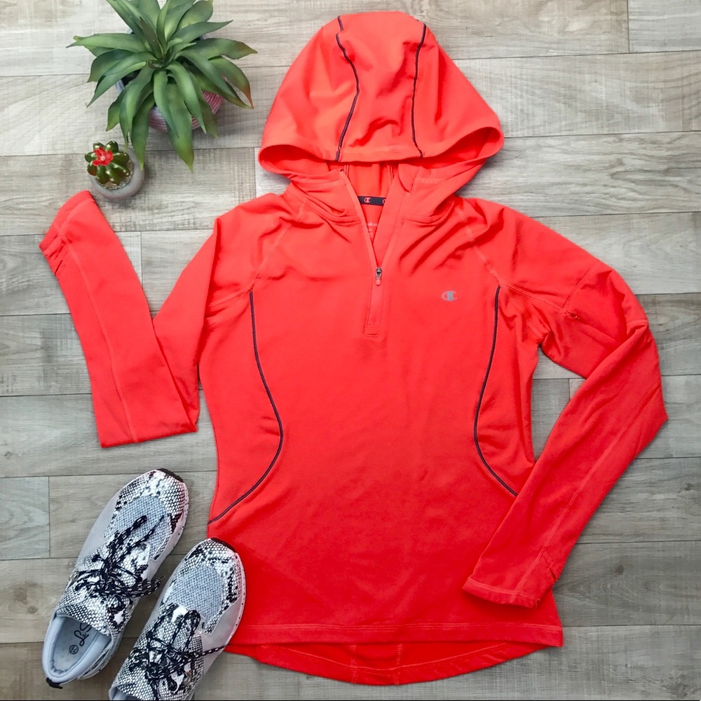 Champion neon long sleeve size S
